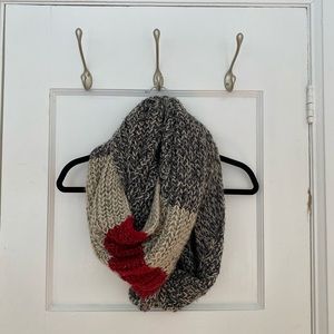 Roots Wool Infinity Scarf